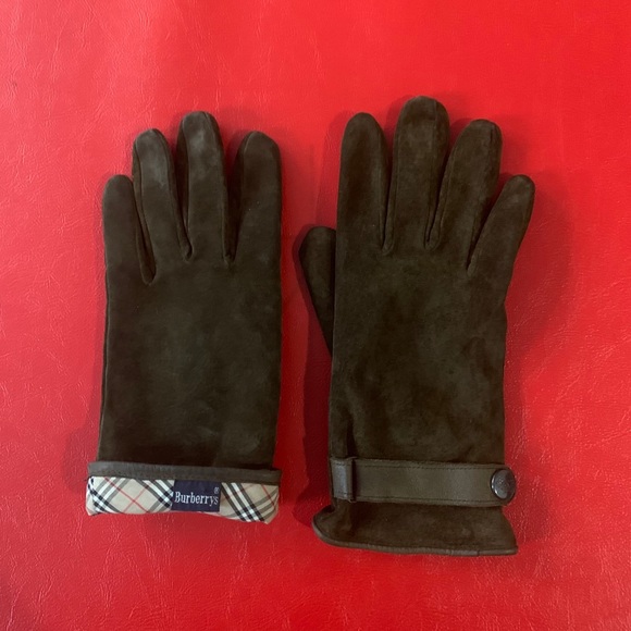 Burberry Accessories - Authentic Burberry’s Suede gloves